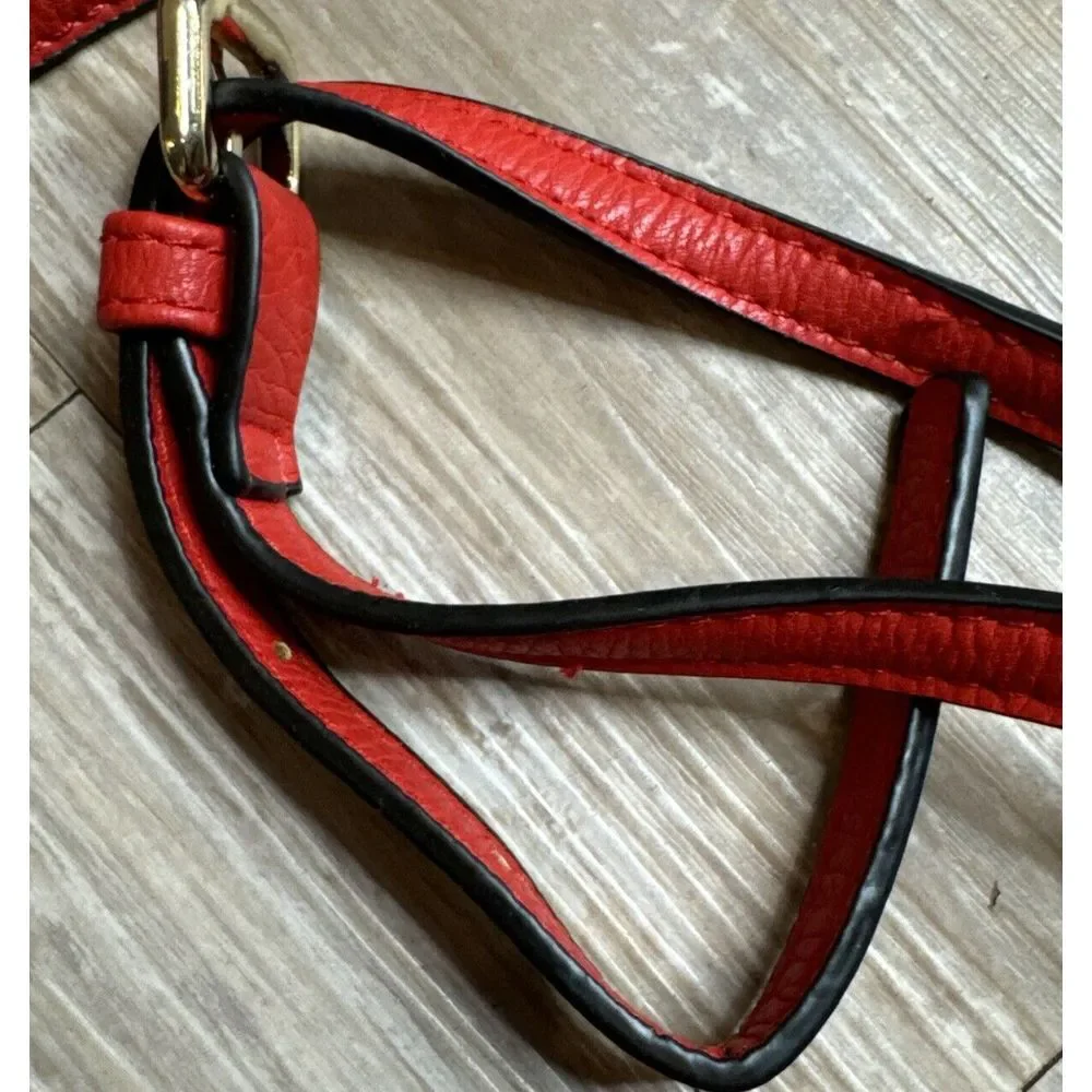 Sondra Roberts Squared Clutch Bag‎ And Shoulder Strap. Gold Accents. Good Cond.